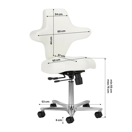 AZZURRO SPECIAL master's chair 152, white