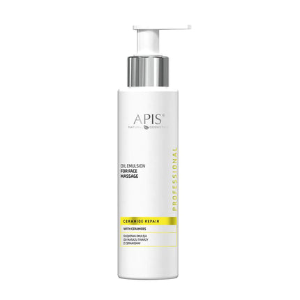 APIS CERAMIDE REPAIR masažinė veido aliejaus emulsija su keramidais, 150 ml