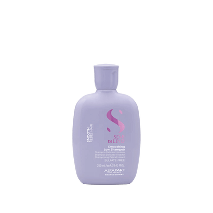 ALFAPARF SEMI DI LINO SMOOTH glotninantis šampūnas nepaklusniems plaukams, 250 ml - Beauty Kit