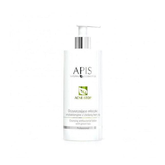 APIS ACNE-STOP antibakterinis valomasis losjonas su žaliąja arbata, 500 ml - Beauty Kit