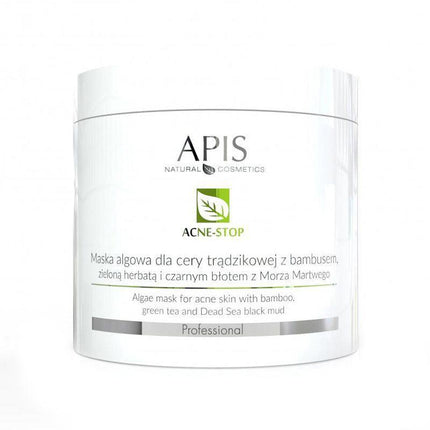 APIS ACNE-STOP dumblių kaukė probleminei odai su bambuko ir žaliosios arbatos ekstraktu, 250 g - Beauty Kit