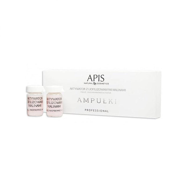 APIS ampulės su liofilizuotomis avietėmis, 5x5 ml - Beauty Kit