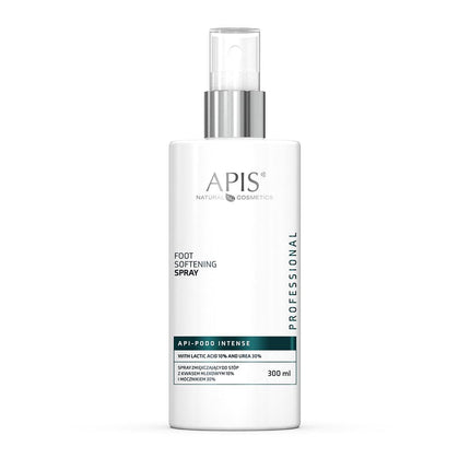 APIS API-PODO pėdų minkštinamasis purškiklis su pieno rūgštimi 10% ir šlapalu 30%, 300 ml - Beauty Kit