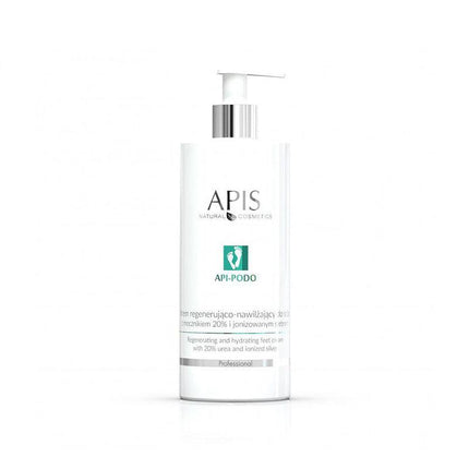 APIS API-PODO regeneruojantis ir drėkinantis pėdų kremas su 20% šlapalo ir jonizuotu sidabru, 500 ml - Beauty Kit