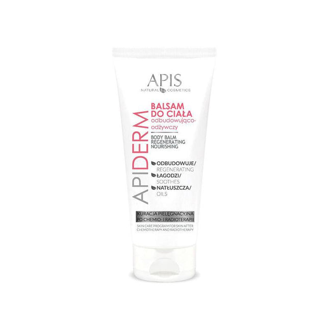 APIS APIDERM atstatantis ir maitinantis kūno balzamas po radioterapijos procedūros, 200 ml - Beauty Kit