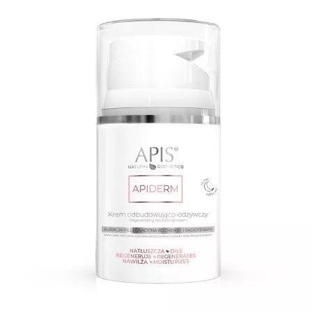 APIS APIDERM atstatomasis ir maitinamasis naktinis kremas po procedūrų, 50 ml - Beauty Kit