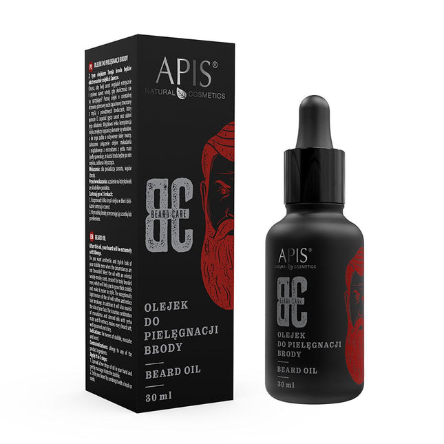 APIS Barzdos priežiūros aliejus, 30 ml - Beauty Kit