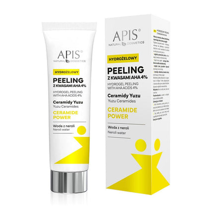 APIS CERAMIDE POWER hidrogelinis šveitiklis su AHA rūgštimis 4%, 100 ml - Beauty Kit