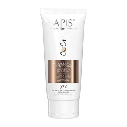 APIS drėkinamasis rankų kremas su kokosų aliejumi, 50 ml. - Beauty Kit