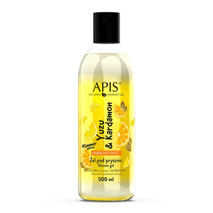 APIS HARMONY SHOT prausimosi želė su kardamono ir citrusinių vaisių ektraktu, 500 ml - Beauty Kit