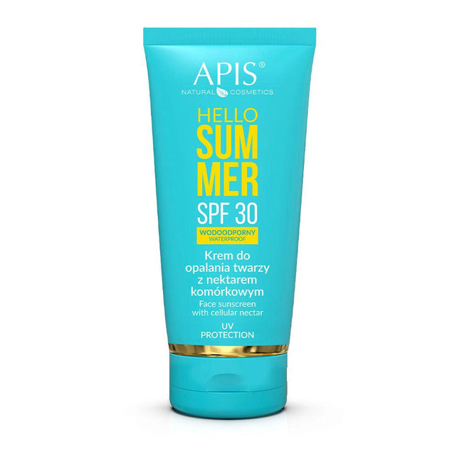 APIS HELLO SUMMER veido kremas nuo saulės SPF30, 50 ml - Beauty Kit