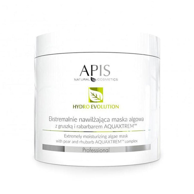 APIS HYDRO EVOLUTION itin drėkinanti dumblių kaukė su kriaušėmis ir rabarbarais AQUAXTREM™, 250 g - Beauty Kit