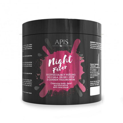 APIS NIGHT FEVER kūno, rankų ir kojų šveitiklis, 700 g - Beauty Kit