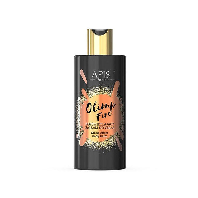 APIS OLIMP FIRE švytėjimo suteikiantis kūno losjonas, 300 ml - Beauty Kit