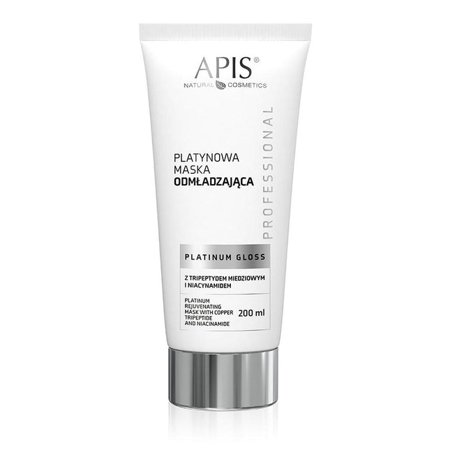 APIS PLATINUM GLOSS jauninanti kaukė su vario tripeptidu ir niacinamidu, 200 ml - Beauty Kit