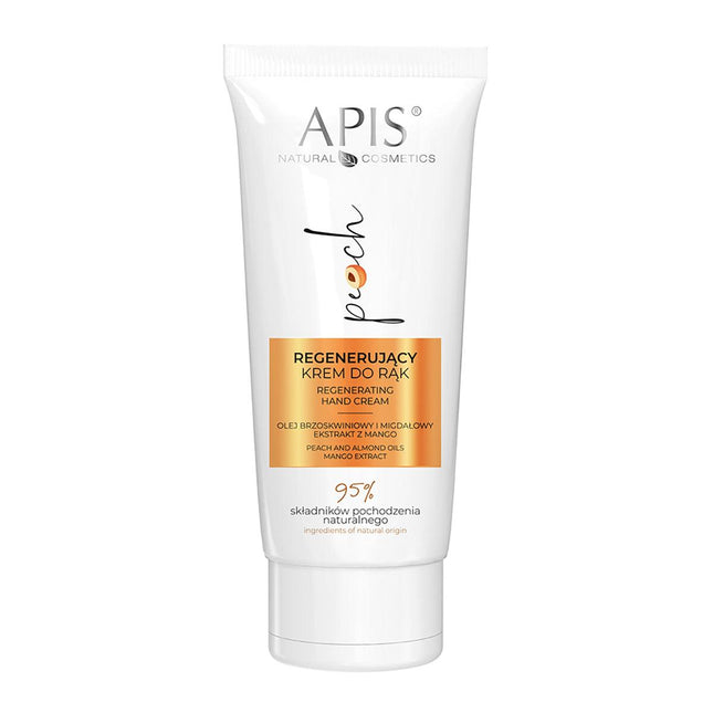 APIS Regeneruojantis rankų kremas su persikų ir migdolų aliejumi bei mango ekstraktu, 50 ml - Beauty Kit