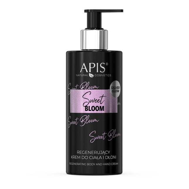 APIS SWEET BLOOM Regeneruojantis kūno ir rankų kremas, 300 ml - Beauty Kit