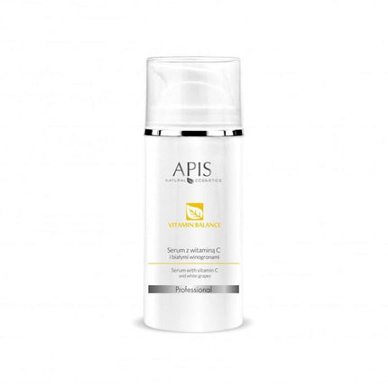 APIS VITAMIN BALANCE ramintantis serumas su vitaminu C ir baltosiomis vynuogėmis, 100 ml - Beauty Kit