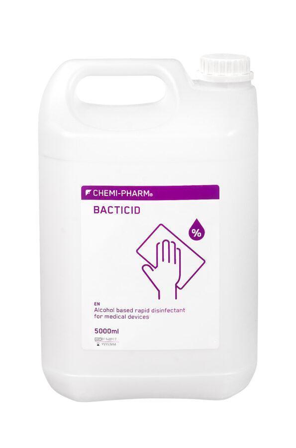 BACTICID paviršių, įrangos, įrankių dezinfekcijos priemonė, 5 L - Beauty Kit