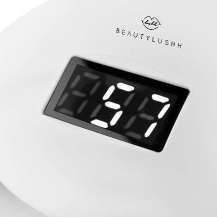 Beautylushh manikiūro lempa 24LED/48W, balta - Beauty Kit