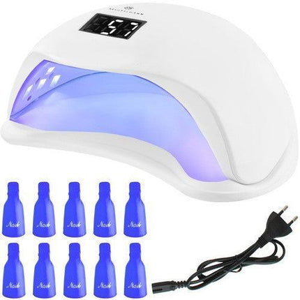 Beautylushh manikiūro lempa 24LED/48W, balta - Beauty Kit