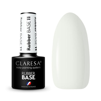 CLARESA gelinio lako kaučiukinė bazė RUBBER BASE 11, 5g - Beauty Kit