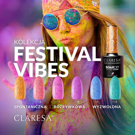 CLARESA Hibridinis lakas Festival Vibes 1, 5g - Beauty Kit