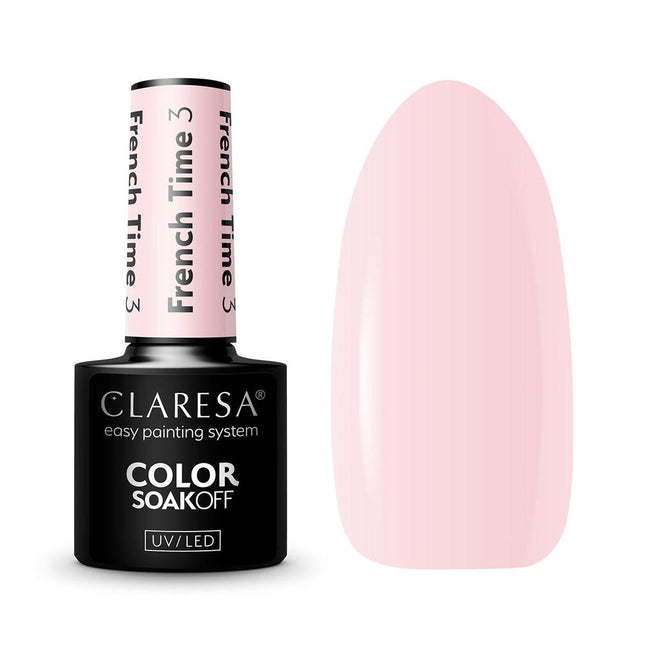 CLARESA French Time hibridinis lakas 3, 5g - Beauty Kit