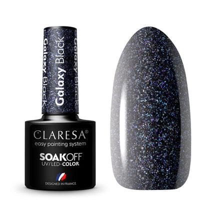 CLARESA Gelinis lakas Galaxy Black, 5g - Beauty Kit