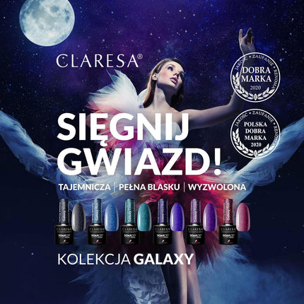 CLARESA Gelinis lakas Galaxy Black, 5g - Beauty Kit