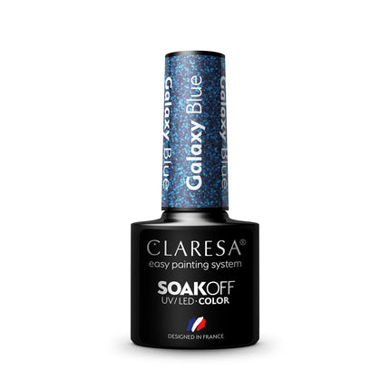 CLARESA Hibridinis nagų lakas Galaxy Blue, 5g - Beauty Kit