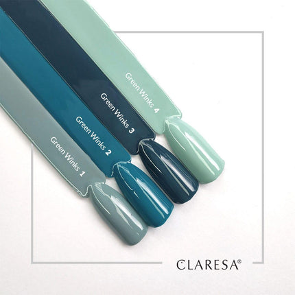 CLARESA hibridinis lakas GREEN WINKS 1, 5g - Beauty Kit