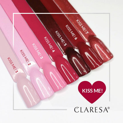 CLARESA hibridinis lakas Kiss Me! 1, 5g - Beauty Kit