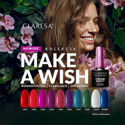 CLARESA hibridinis nagų lakas Make A Wish 1, 5g - Beauty Kit