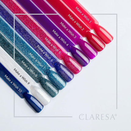 CLARESA hibridinis nagų lakas Make A Wish 1, 5g - Beauty Kit