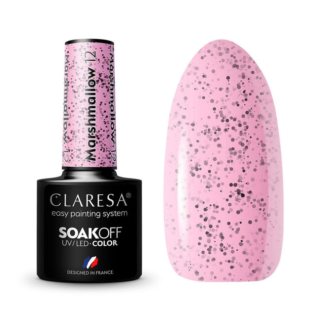 CLARESA hibridinis lakas MARSHMALLOW 12, 5g - Beauty Kit