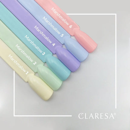 CLARESA hibridinis nagų lakas MARSHMALLOW 2, 5g - Beauty Kit