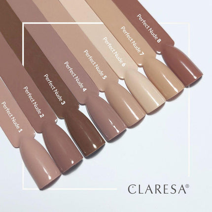 CLARESA hibridinis nagų lakas PERFECT NUDE 1, 5g - Beauty Kit