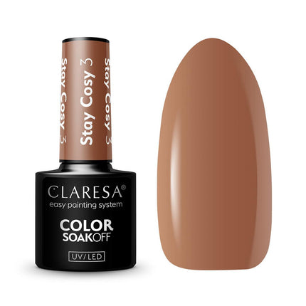 CLARESA hibridinis lakas Stay Cozy 3, 5g - Beauty Kit