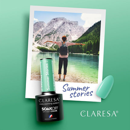 CLARESA hibridinis lakas SUMMER STORIES 2, 5g - Beauty Kit