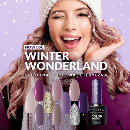 CLARESA hibridinis nagų lakas Winter Wonderland 10, 5g - Beauty Kit