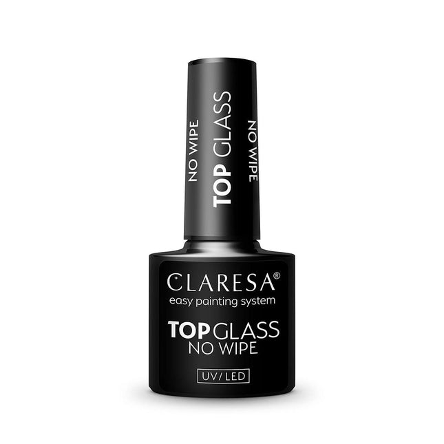 CLARESA hibridinis gelio viršutinis sluoksnis Top Glass, 5g - Beauty Kit