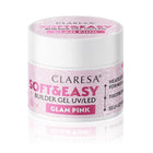 CLARESA statybinis gelis Soft&Easy glam pink 12g - Beauty Kit