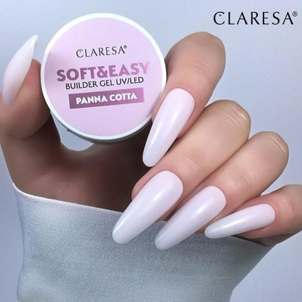 CLARESA nagų gelis Soft&Easy Panna Cotta, 45g - Beauty Kit