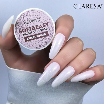 CLARESA nagų gelis Soft&Easy Sweet Sugar, 12g - Beauty Kit