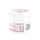 CLARESA statybinis nagų priauginimo gelis RUBBER GEL 4 -12g - Beauty Kit