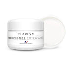 CLARESA statybinis gelis FRENCH GEL EXTRA WHITE 25 g - Beauty Kit