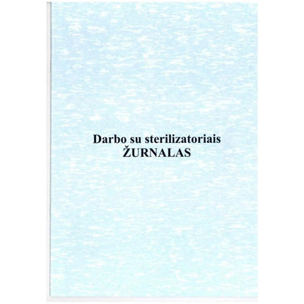 Darbo su sterilizatoriais žurnalas - Beauty Kit