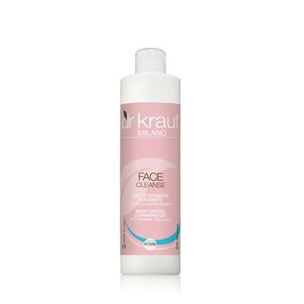 Drėkinantis valomasis veido gelis su jūriniu kolagenu DR KRAUT ITALY, 500 ml - Beauty Kit