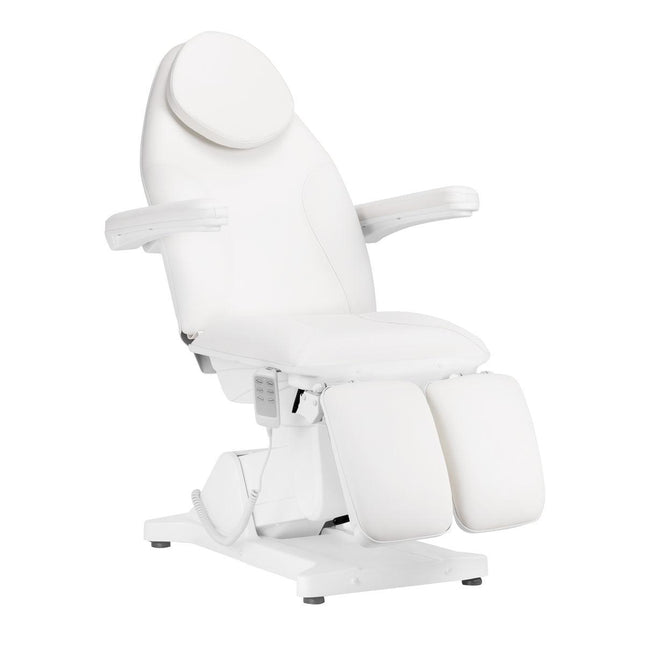 Elektrinė pedikiūro kėdė SILLON BASIC PEDI 3 variklių, balta - Beauty Kit